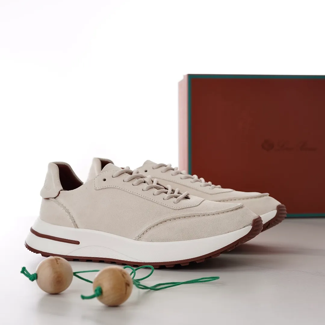 Factory price: 480💰 loro men's shoes💰iana/L men's shoes💰 Size: 38-45, customized 45 non-returnable Materials: The upper is made of elastic cloth for routing. Anti-fleece fabric is wrapped on the front and back to ensure stability. The back is equipped with a cushion to improve wearing comfort. Breathable mesh shoes. Elastic cloth inner𥚃 latex mesh insole. Sole I Men's Shoes💰Foam Combination T Men's Shoes💰U Outsole